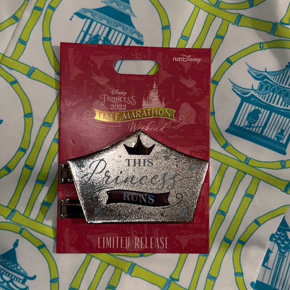 Disney Princess Half Marathon Collector Pin 2022 run Disney